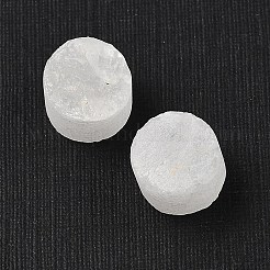 天然水晶カボション  水晶  フラットラウンド  10x8~9.5mm&nbsp;G-K338-39A-03