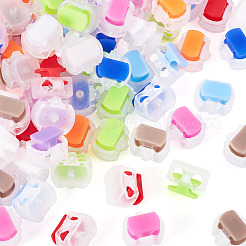 100Pcs 10 Colors Plastic Cord Locks&nbsp;KY-TA0001-66