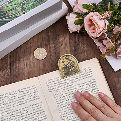 Brass Book Holder&nbsp;AJEW-WH20138-018