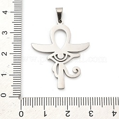 Anti-Tarnish 304 Stainless Steel Pendants&nbsp;STAS-R134-04P-01