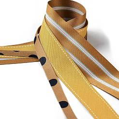 9 Yards 3 Styles Polyester Ribbon&nbsp;SRIB-C002-05A
