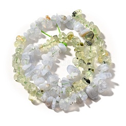 Natural Prehnite & Blue Lace Agate Beads Strands&nbsp;G-L610-A20-01