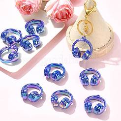 UV Plating Opaque Acrylic Pendants&nbsp;SACR-FZC0001-001F
