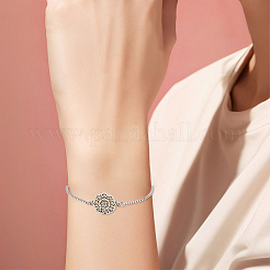 20Pcs Adjustable 304 Stainless Steel Box Chain Slider Bracelets Making&nbsp;STAS-BBC0008-75