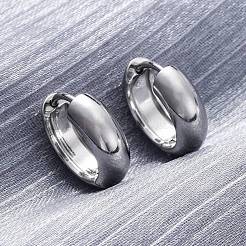 316 Surgical Stainless Steel Hoop Earrings for Women&nbsp;EJEW-G429-01C-P