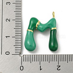 Brass Enamel Pendants&nbsp;KK-E093-03G-M