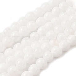 Natural Malaysia Jade Bead Strands&nbsp;G-M101-8mm-10