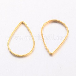 Brass Linking Rings&nbsp;X-EC03111x16mm-G