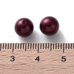 Plastic Imitation Pearl Beads&nbsp;FIND-M059-01C-02