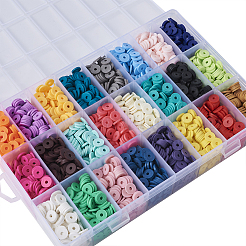 Handmade Polymer Clay Beads&nbsp;CLAY-TA0001-04