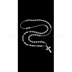 Alloy Cross Pendant Necklaces&nbsp;AJEW-FG00008