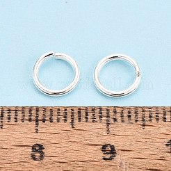 925スターリングシルバーオープンタイプ丸カン  ラウンド  銀  7x1mm  内径：5mm  18ゲージ&nbsp;STER-N017-30D-S
