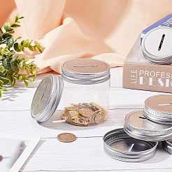 12Pcs Tinplate Coin Slot Bank Lids&nbsp;FIND-FG0001-49