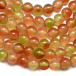 Natural Malaysia Jade Beads Strands&nbsp;G-L645-C01-4mm-25