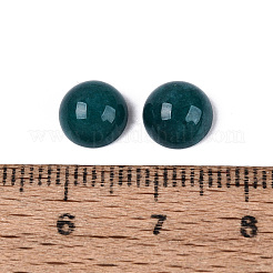 Natural White Jade Dyed Cabochons&nbsp;G-ZX004-22B