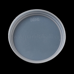 シリコンモールド  レジン型  UVレジン用  エポキシ樹脂工芸品作り  フラットラウンド  ホワイト  127x16mm  内径：110mm&nbsp;SIL-Z007-02B
