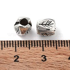 Tibetan Style Alloy Beads&nbsp;FIND-A035-02AS