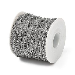 Tarnish Resistant 304 Stainless Steel Cable Chains&nbsp;CHS-Q001-14-100m