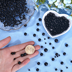 2030Pcs 5 Styles ABS Plastic Imitation Pearl Beads&nbsp;FIND-SP0001-92