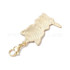 6Pcs 6 Styles Christmas Cat Alloy Enamel Pendant Decorations&nbsp;HJEW-JM02420