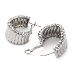 Brass Hoop Earrings&nbsp;EJEW-K276-07P