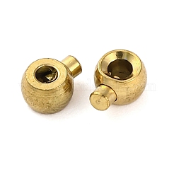 Ion Plating(IP) 304 Stainless Steel Crimp Beads&nbsp;X-STAS-P373-02G