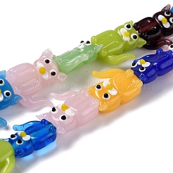 Handmade Lampwork Beads Strands&nbsp;LAMP-I022-18