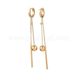 304 Stainless Steel Hoop Earrings&nbsp;EJEW-F393-11G