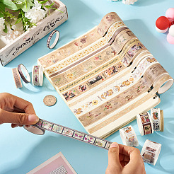 20pcs 5 Styles Scrapbooking Stickers&nbsp;DIY-TAC0029-03C