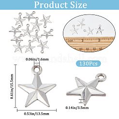 130Pcs Tibetan Style Alloy Pendants&nbsp;FIND-SC0007-52