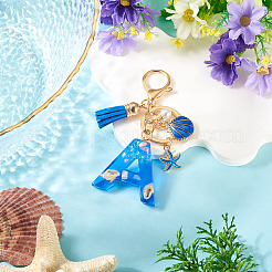 Star Resin & Shell Keychains&nbsp;KEYC-TAC00087-01A