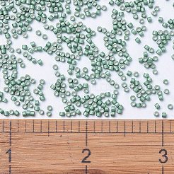 MIYUKIデリカビーズ  シリンダー  日本製シードビーズ  11/0  （db1171)亜鉛メッキマットダークミント  1.3x1.6mm  穴：0.8mm  約100000個/500g&nbsp;SEED-MY11-DB1171