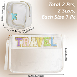 PVC & Polyester Makeup Bags&nbsp;ABAG-WH20014-06B