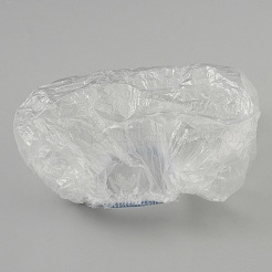 プラスチック製使い捨てボウルカバー  伸縮性のある縁付きのフードカバー  ミックスカラー  130~400x23.5x3.7mm  100個/セット&nbsp;AJEW-WH20010-54