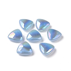 Rainbow Iridescent Plating Acrylic Beads&nbsp;OACR-A010-11D