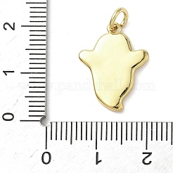 Halloween Theme Brass Enamel Pendants&nbsp;KK-L248-01G-06