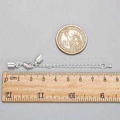 Iron Chain Extender&nbsp;KK-K002-4mm-S