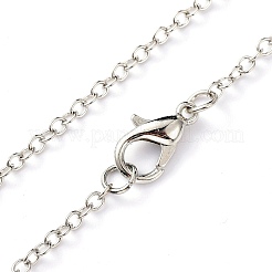 Luminous Alloy Locket Cube Pendant Necklaces&nbsp;NJEW-F284-04A