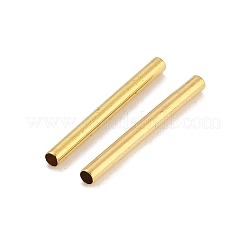 Brass Tube Beads&nbsp;KK-B120-03I-G