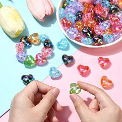 UV Plating Acrylic Beads&nbsp;OACR-CJC0009-07