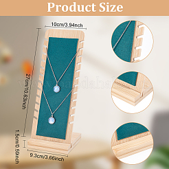 Phyllostachys Pubescens Necklace Display Stand&nbsp;NDIS-WH0002-14C