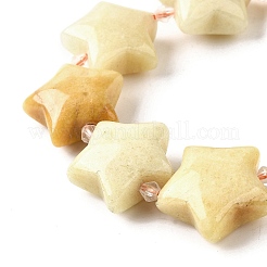 Natural Topaz Jade Beads Strands&nbsp;G-U023-C01-06