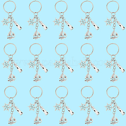 20Pcs Alloy Keychain&nbsp;KEYC-SC00006