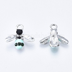 Alloy Enamel Pendants&nbsp;PALLOY-T056-49B