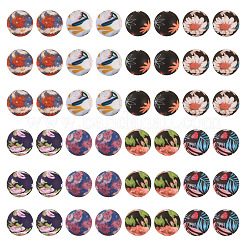 48Pcs Food Grade Eco-Friendly Silicone Focal Beads&nbsp;SIL-TA0002-58