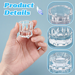 20Pcs Octagonal Glass Cup&nbsp;MRMJ-TW0001-01
