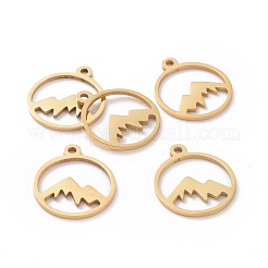 201 Stainless Steel Laser Cut Pendants&nbsp;STAS-S105-T901-2