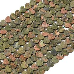 Natural Unakite Beads Strands&nbsp;G-A272-A01-11