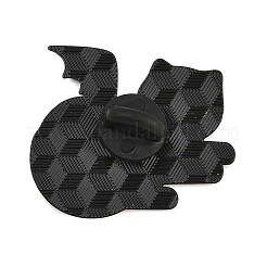 Halloween Cat Bat Enamel Pins&nbsp;JEWB-B041-05B