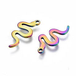 Ion Plating(IP) 201 Stainless Steel Charms&nbsp;STAS-S119-138